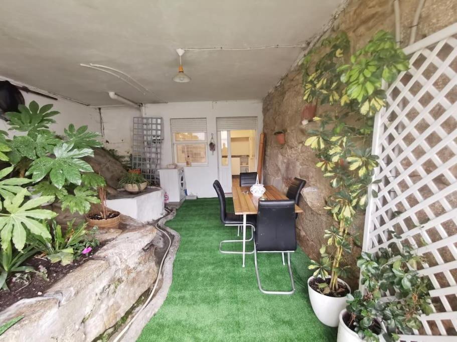 Baiona, 3 Dormitorios Con Jardin Bagian luar foto