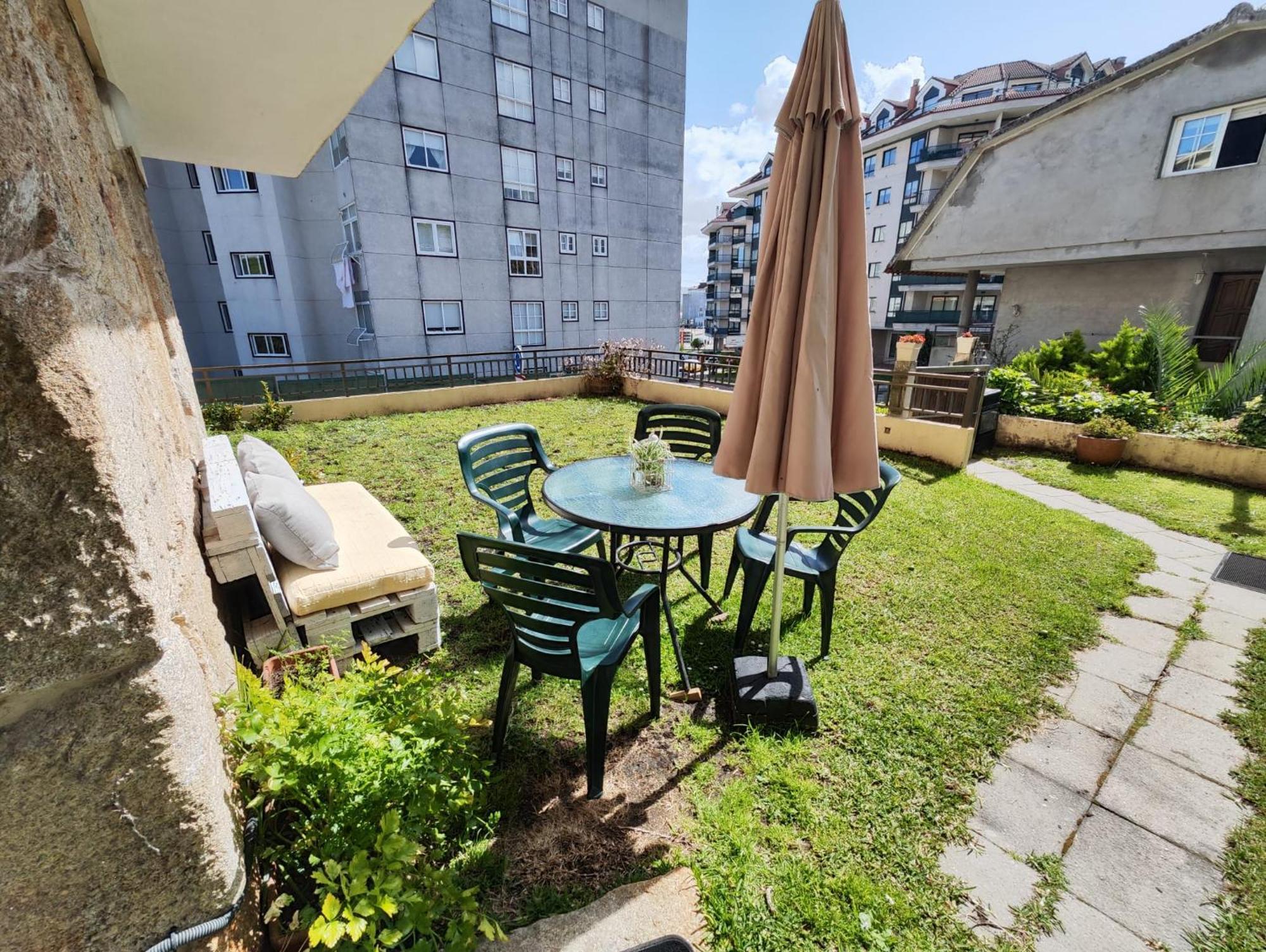 Baiona, 3 Dormitorios Con Jardin Bagian luar foto